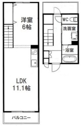 プリンセスライン石神井台の物件間取画像